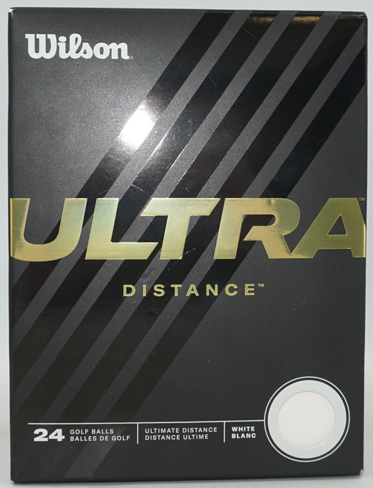 Pack of 24 (18) Wilson Ultra Distance golf balls