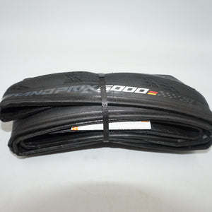 Continental black chili compound grand prix 5000 bike tyres