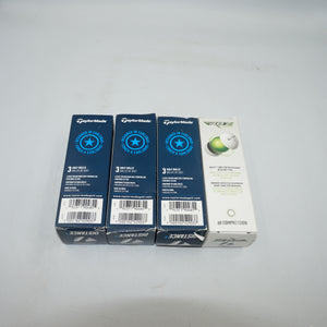 Pack of 12 TaylorMade golf balls 9 distance plus + 3 RBZ soft golf balls