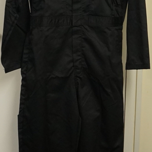 PortWest Liverpool zip coverall size M-BLACK