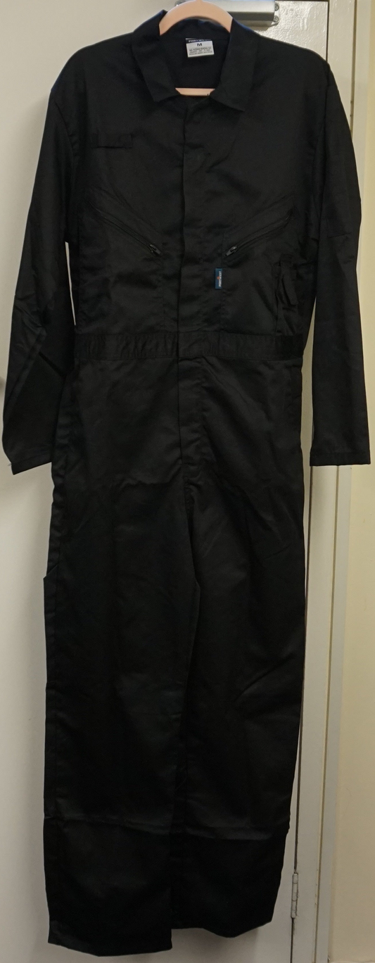 PortWest Liverpool zip coverall size M-BLACK