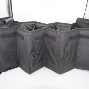 Einesin large foldable car boot organiser with cooler bag