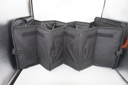 Einesin large foldable car boot organiser with cooler bag