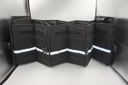 Einesin large foldable car boot organiser with cooler bag