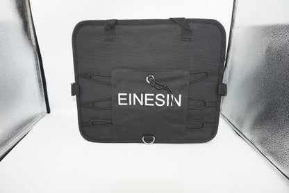 Einesin large foldable car boot organiser with cooler bag