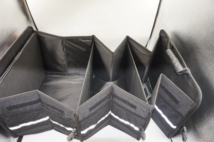 Einesin large foldable car boot organiser with cooler bag