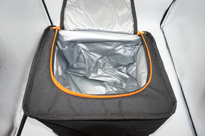 Einesin large foldable car boot organiser with cooler bag