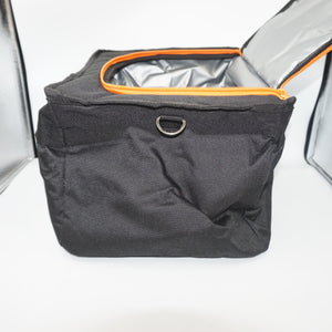 Einesin large foldable car boot organiser with cooler bag