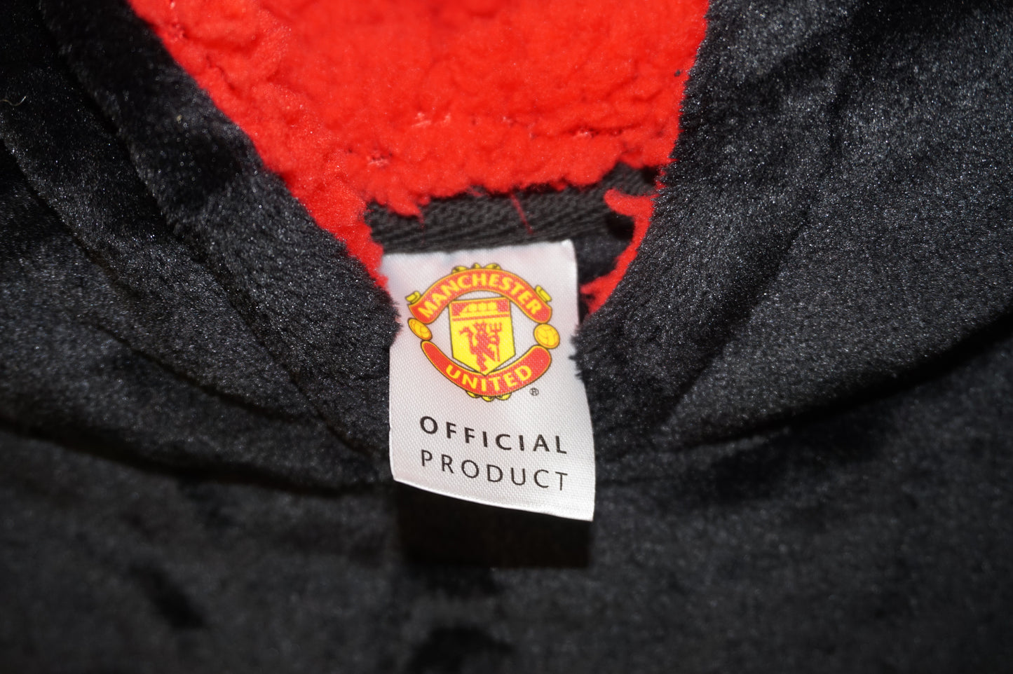 Manchester united oversized winter poncho-ONESIZE