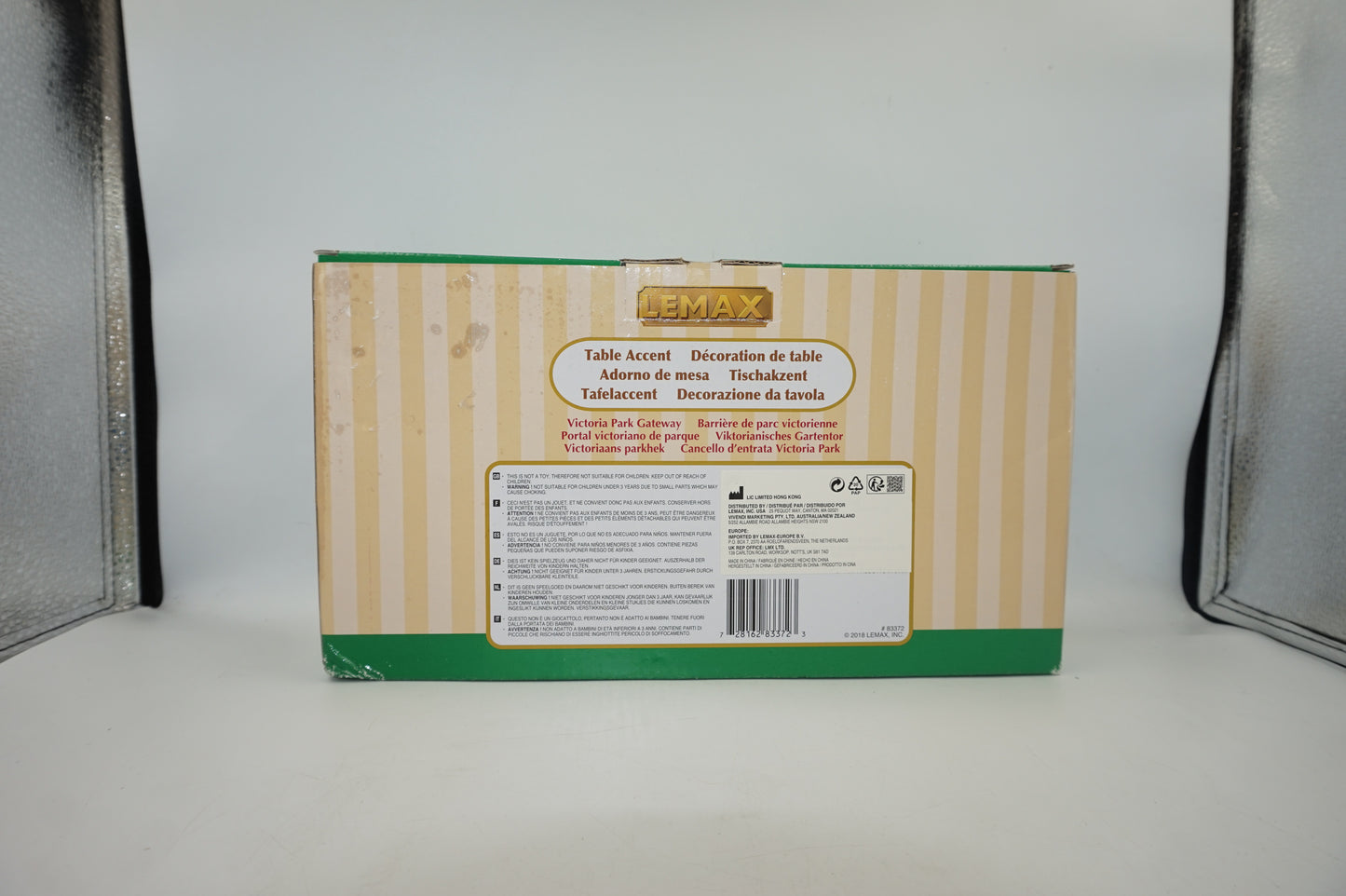 Lemax village collection table accent Victoria park gateway 83372