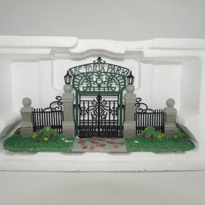 Lemax village collection table accent Victoria park gateway 83372