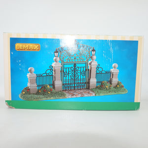 Lemax village collection table accent Victoria park gateway 83372