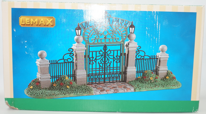 Lemax village collection table accent Victoria park gateway 83372