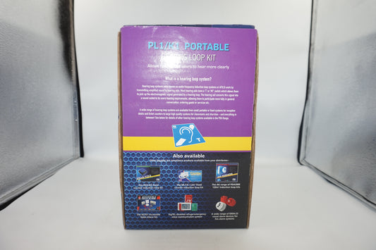 PDA range PL1/K1 Portable hearing loop kit
