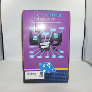 PDA range PL1/K1 Portable hearing loop kit