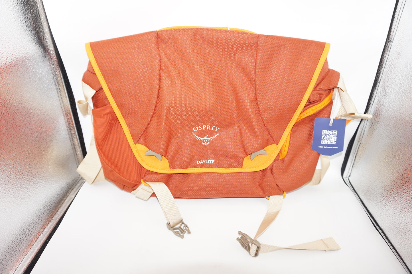 osprey daylite 12L messenger bag-Tequila sunrise
