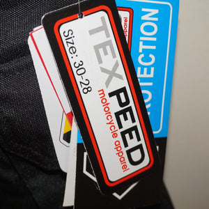 Texpeed waterproof motorbike cargo trousers size 30 inside leg 28 sku CT-BK