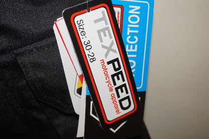 Texpeed waterproof motorbike cargo trousers size 30 inside leg 28 sku CT-BK