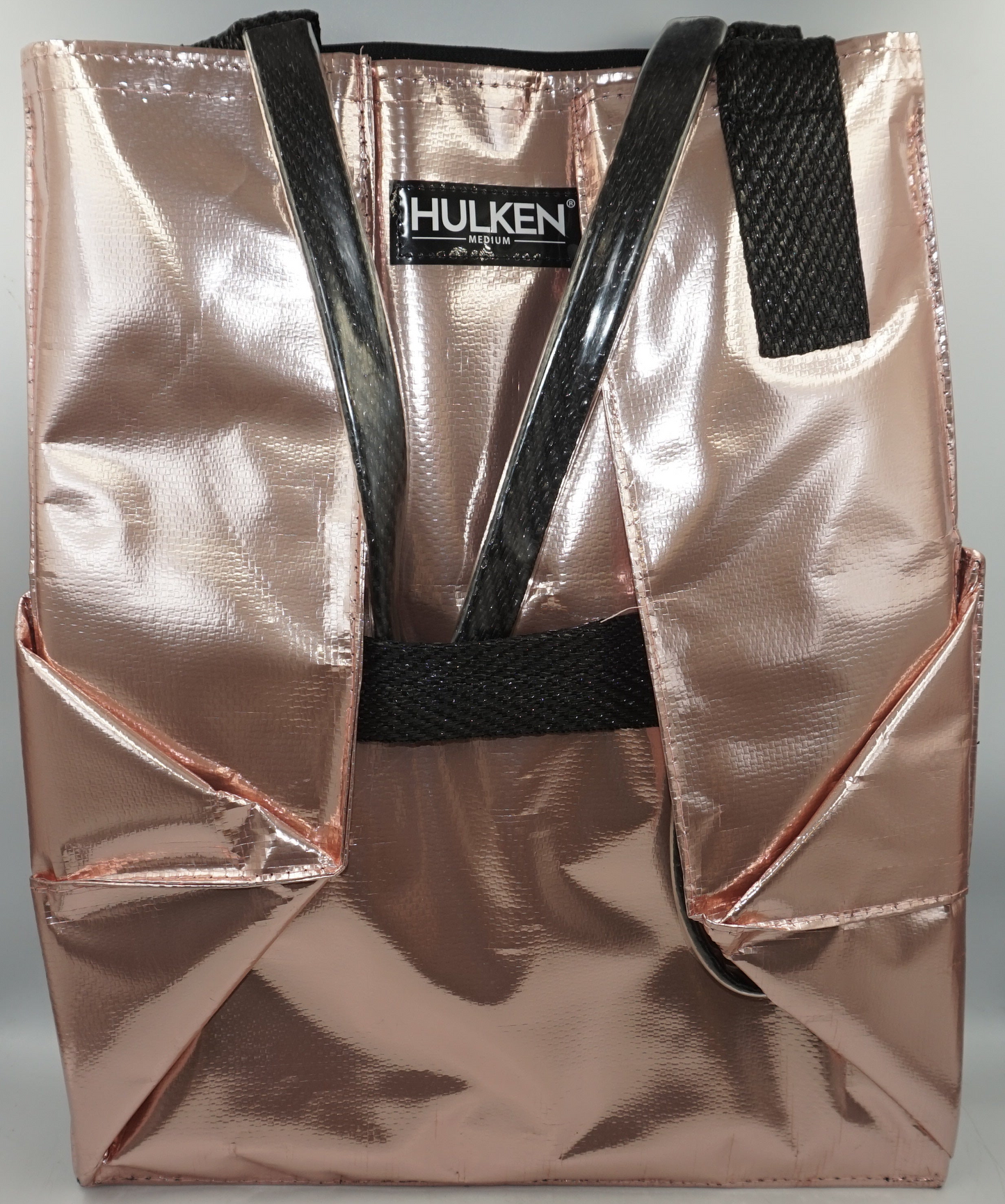 Hulken original rolling tote bag size M-Rose Gold