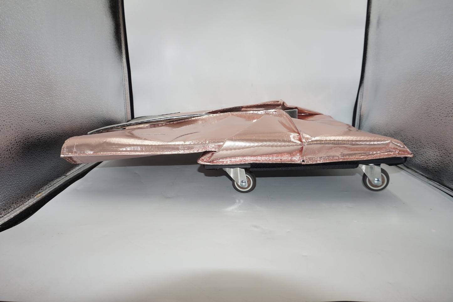 Hulken original rolling tote bag size M-Rose Gold