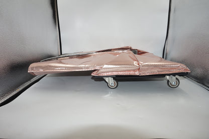 Hulken original rolling tote bag size M-Rose Gold