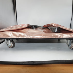 Hulken original rolling tote bag size M-Rose Gold