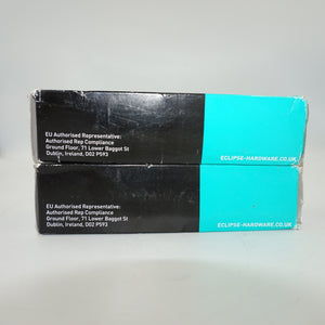 2 x Eclipse pack of 3 stainless steel hinge 102X76X3MM PK888