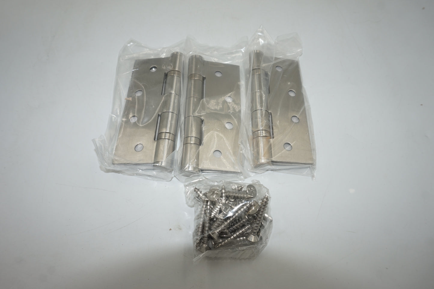 2 x Eclipse pack of 3 stainless steel hinge 102X76X3MM PK888