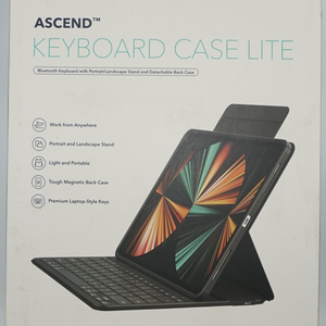 ESR keyboard case lite Bluetooth keyboard with stand and detachable back case for iPad Pro 12.9 model 6B006