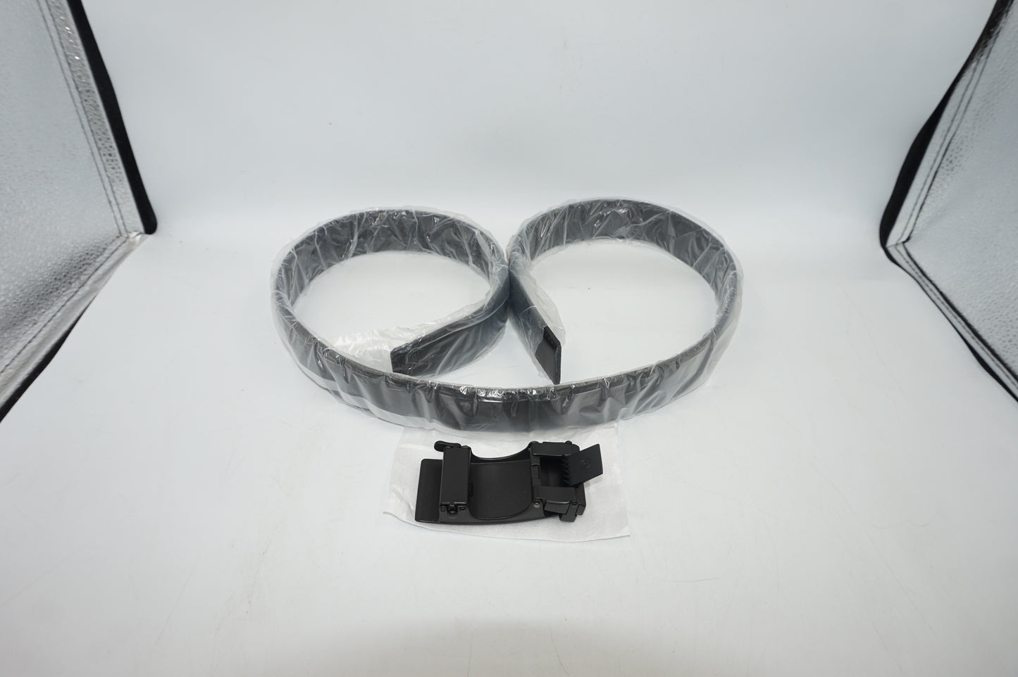 Bostanten leather ratchet belt 110cm/43"
