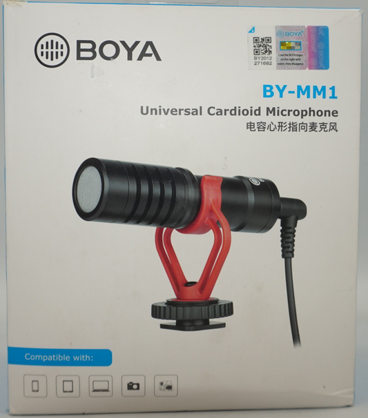 Boya BY-MM1 Universal cardioid microphone