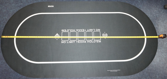 vevor 6-8 player foldable poker mat 70cm X 35cm