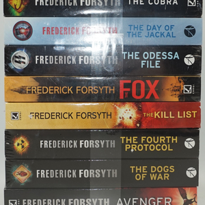 Collection of 8 standalone Frederick Forsyth novels