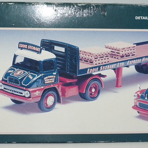 Corgi classics Eddie Stobart LTD. - Morris 1000 pick-up and Thames trader platform trailer 31704