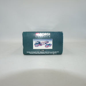 Corgi classics Eddie Stobart LTD. - Morris 1000 pick-up and Thames trader platform trailer 31704