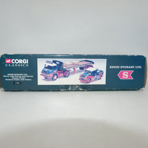 Corgi classics Eddie Stobart LTD. - Morris 1000 pick-up and Thames trader platform trailer 31704