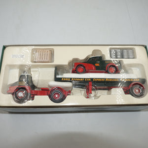 Corgi classics Eddie Stobart LTD. - Morris 1000 pick-up and Thames trader platform trailer 31704