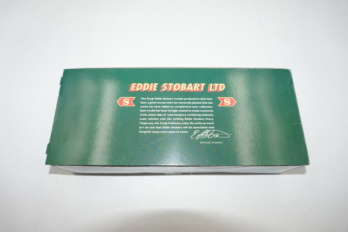 Corgi classics Eddie Stobart LTD. - Morris 1000 pick-up and Thames trader platform trailer 31704