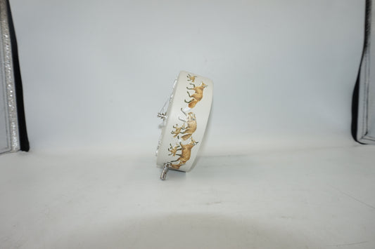 wrendale designs Fox mantel clock "Contentment"