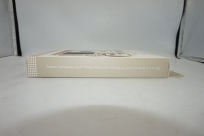 Oh so precious pet keepsakes paw print ink picture frame with 2 designs and ink pad