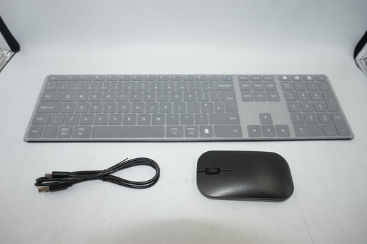 Seenda sleek series multi-device wireless keyboard mouse combo
