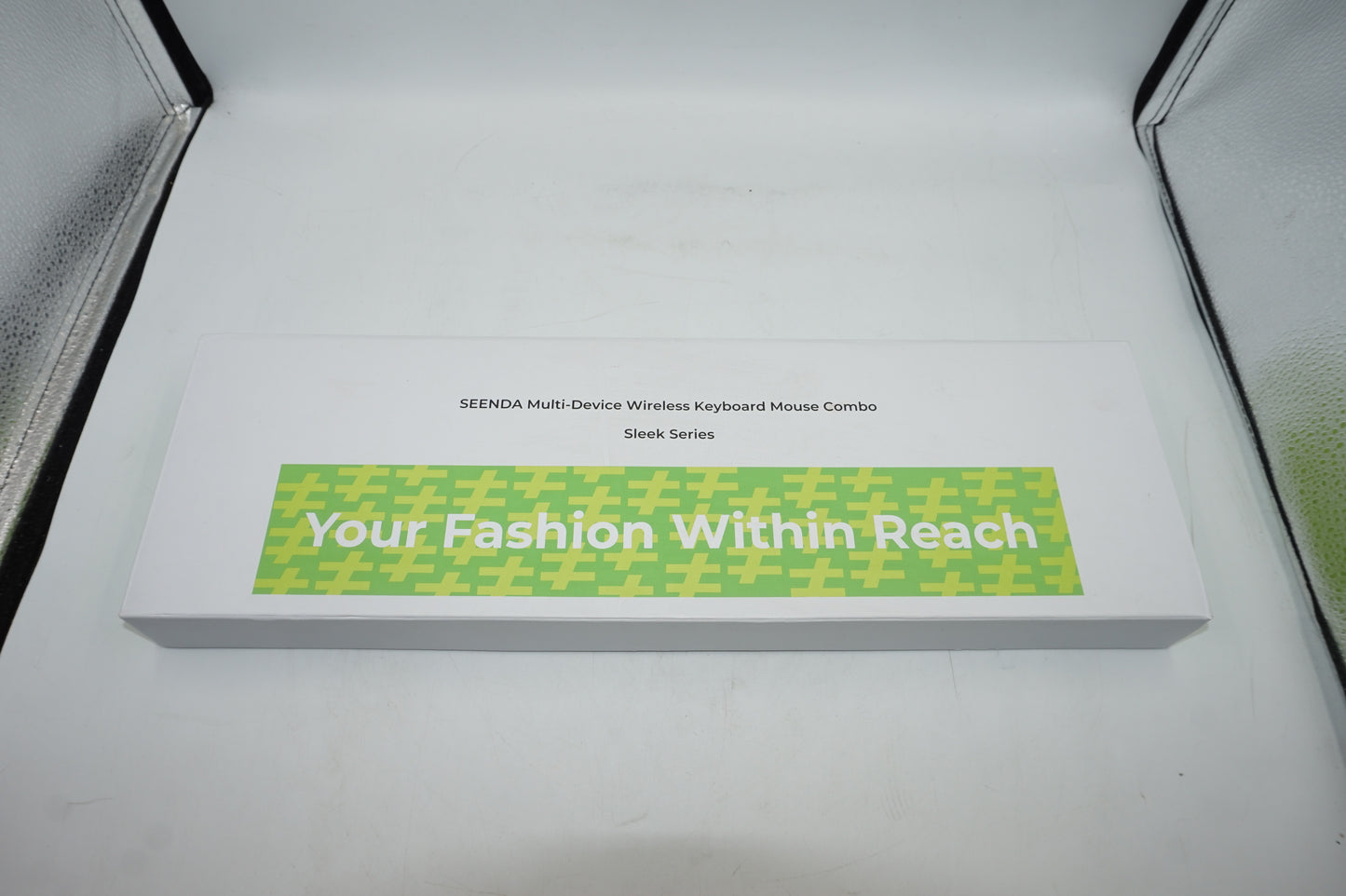 Seenda sleek series multi-device wireless keyboard mouse combo