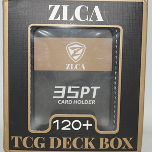 ZLCA TCG deck box storage can hold 120+ single sleeved MTG card with display window