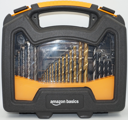 Amazon basics set of 100 drill and driver set