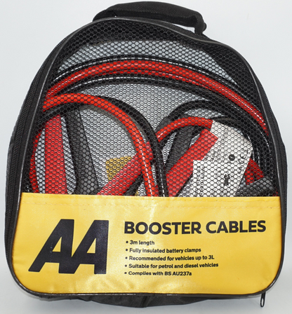 AA insulated booster 3m cables