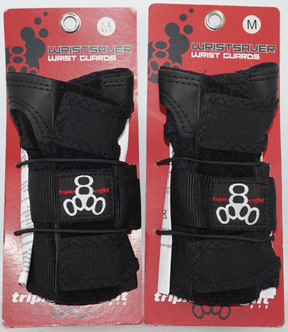pair of Triple 8 wristsaver wrist guards size M
