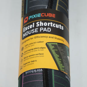 pixiecube excel shortcuts mouse pad 80cm X 30cm