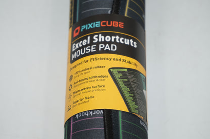 pixiecube excel shortcuts mouse pad 80cm X 30cm