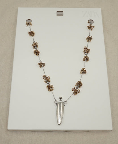 Zara jewellery Boat mixed necklace size M