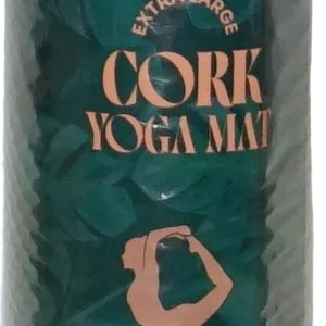 Myga extra large extra cushion cork yoga mandala mat size 200X70CM